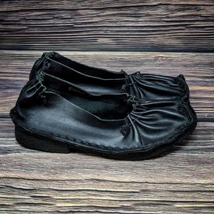 Nanoki Anoki Hand Sewn Leather Ballet Flats sz 6.5